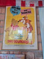 Winnie de Poeh en Teigetje Originele Filmposter, Verzamelen, Met lijst, Ophalen of Verzenden, A1 t/m A3, Film en Tv