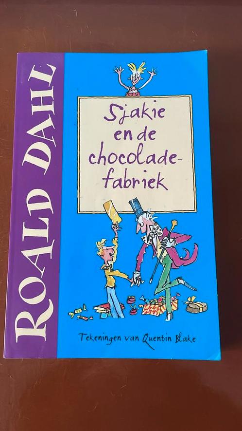 Roald Dahl - Sjakie en de chocoladefabriek, Boeken, Kinderboeken | Jeugd | onder 10 jaar, Zo goed als nieuw, Ophalen