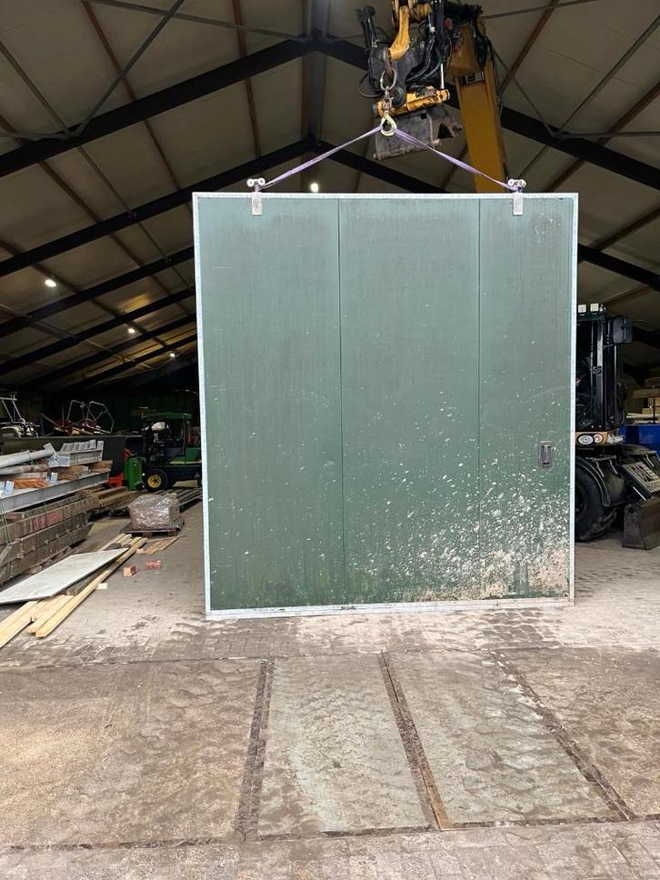 Sandwich, deuren, prefab, geïsoleerd, Doe-het-zelf en Verbouw, Deuren en Horren, Gebruikt, Buitendeur, 215 cm of meer, 120 cm of meer