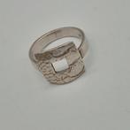 Zilveren Vintage Ring - Maat 19, Gebruikt, Verzenden, 19 tot 20, Dame of Heer