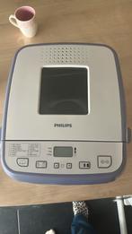 Philips broodbakmachine, Witgoed en Apparatuur, Broodbakmachines, 800 tot 1200 gram deeg, Zo goed als nieuw, Meer dan 10 programma's
