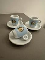 Inpetto Espresso Kopjes en Schotels - Set van 3, Verzamelen, Ophalen of Verzenden, Zo goed als nieuw, Porselein, Kop en/of schotel