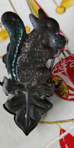 Antieke kaarsenklem eekhoorn kerstboom, Ophalen of Verzenden