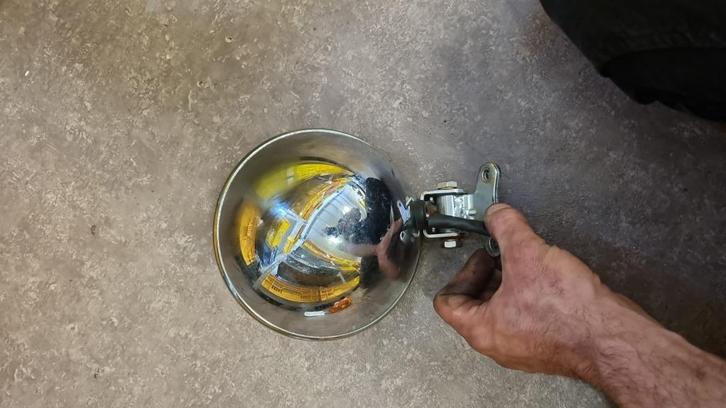 Koplamp Grande Retro, Fietsen en Brommers, Brommeronderdelen | Scooters, Gebruikt, Overige merken, Koplamp, Ophalen of Verzenden