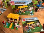 LEGO Minecraft The Horse Stable 21171, Ophalen of Verzenden, Zo goed als nieuw, Complete set, Lego