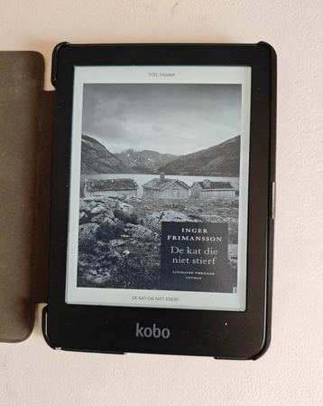 Kobo Clara HD met beschermhoes. beschikbaar voor biedingen