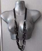 Manouk - bandketting met hoorn, Overige materialen, Verzenden, Zwart, Nieuw