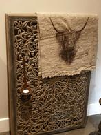 Prachtig Houten Wandpaneel met Uitgesneden Details, Huis en Inrichting, Woonaccessoires | Wanddecoraties, Ophalen of Verzenden