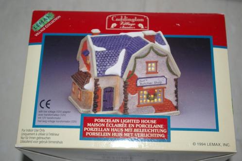 LEMAX Butcher Shop  Geheel gaaf met verlichting, Diversen, Kerst, Zo goed als nieuw, Ophalen of Verzenden