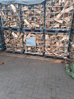 Berkhout gekloofd - Droog en klaar voor gebruik!, Tuin en Terras, Haardhout, Minder dan 3 m³, Ophalen, Berkenhout, Blokken