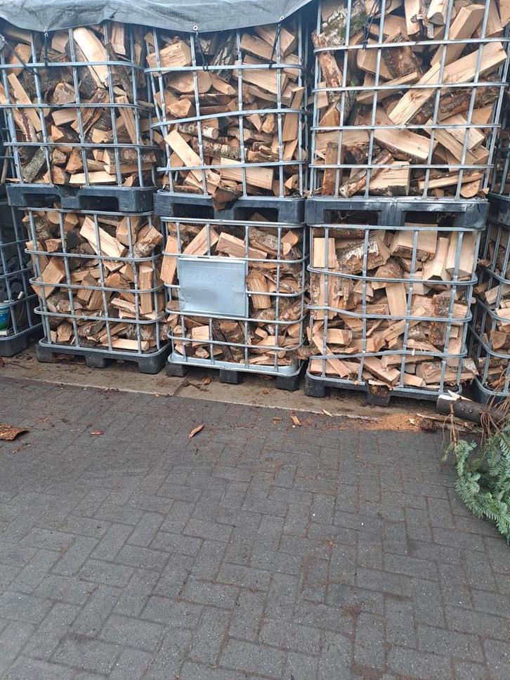 Berkhout gekloofd - Droog en klaar voor gebruik!, Tuin en Terras, Haardhout, Blokken, Berkenhout, Minder dan 3 m³, Ophalen