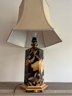 Antieke chinoiserie lamp, Huis en Inrichting, Ophalen of Verzenden, Zo goed als nieuw, Minder dan 50 cm