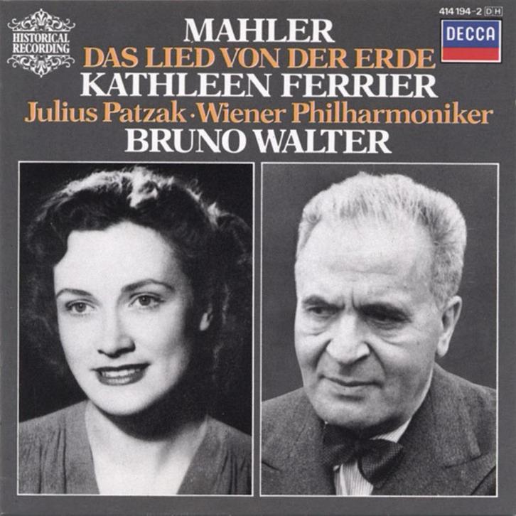 MAHLER Das lied von der erde CD FERRIER WALTER DECCA, Cd's en Dvd's, Cd's | Klassiek, Zo goed als nieuw, Orkest of Ballet, Modernisme tot heden