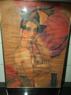 Isaac Israels Art Deco Replica Werk, Antiek en Kunst, Ophalen