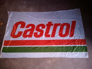 Oude Gastrol oil vlag beschikbaar voor biedingen