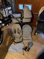 Joolz Day+ Taupe met bruin leer, Kinderen en Baby's, Kinderwagens en Combinaties, Ophalen, Zo goed als nieuw, Kinderwagen, Overige merken