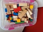 Houten blokken in bak, Ophalen of Verzenden, Gebruikt, Overige merken