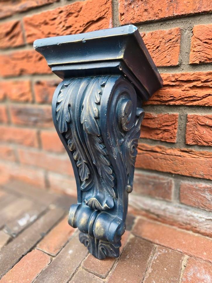 Prachtig antieke Franse Muurconsole Schansbeugel kerkconsole, Antiek en Kunst, Antiek | Woonaccessoires, Ophalen of Verzenden