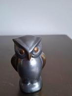 Vintage tinnen uil, Antiek en Kunst, Ophalen of Verzenden