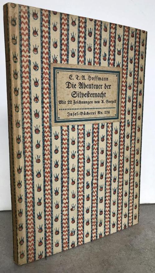 Hoffmann, E.T.A. - Die Abenteuer der Silvesternacht (1925), Antiek en Kunst, Antiek | Boeken en Bijbels, Ophalen of Verzenden
