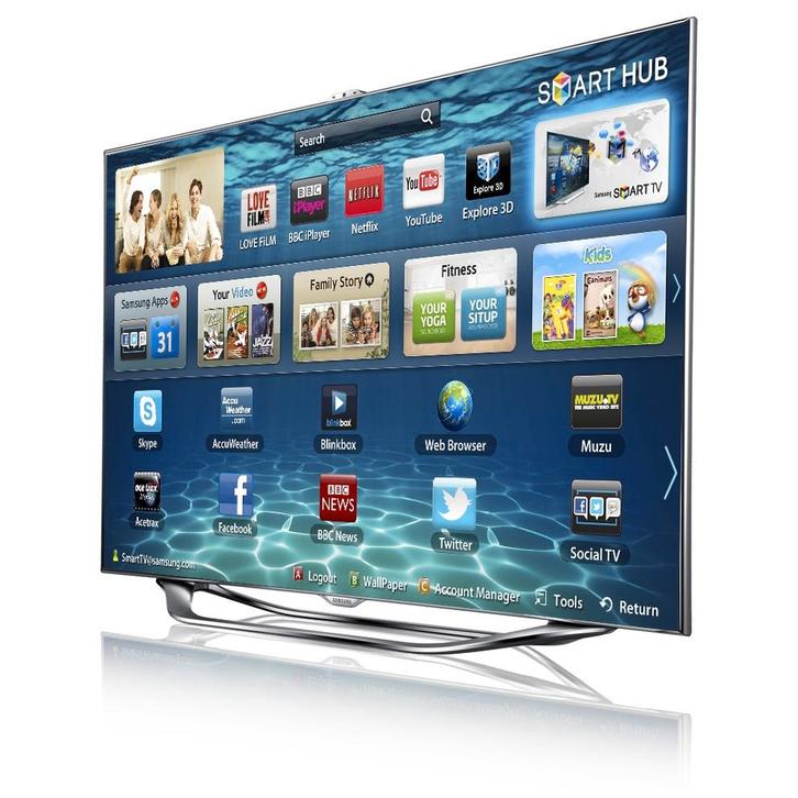 samsung 46, Audio, Tv en Foto, Televisies, Gebruikt, LCD, 100 cm of meer, Full HD (1080p), Samsung, 120 Hz, Smart TV, Ophalen