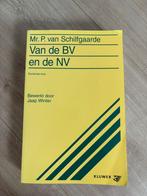 Van de BV en de NV - Mr. P. van Schilfgaarde, Ophalen of Verzenden, Alpha, Gelezen, WO