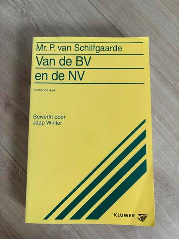 Van de BV en de NV - Mr. P. van Schilfgaarde beschikbaar voor biedingen