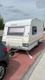 Lichtgewicht Knaus caravan, Caravans en Kamperen, Caravans, 75 kg, Stapelbed, Treinzit, Particulier