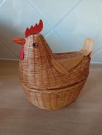 Rieten mandje kip, Diversen, Pasen, Ophalen of Verzenden