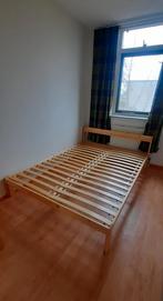 Ikea Neiden bedframe 140x200 + Luröy lattenbodem, Ophalen, Gebruikt, Tweepersoons, 140 cm