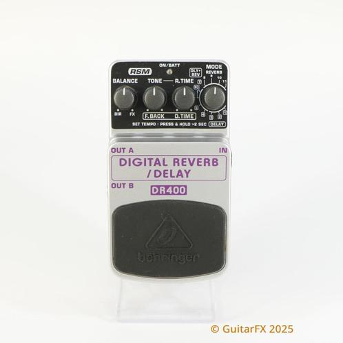 Behringer DR400 Digital Reverb / Delay (Boss RV-3 Clone), Muziek en Instrumenten, Effecten, Reverb, Ophalen of Verzenden