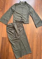 Tweedelige set rok en blouse, groen, S/M, Kleding | Dames, Maat 38/40 (M), Kostuum of Pak, Nieuw, Ophalen of Verzenden