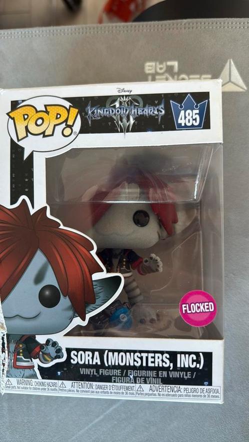 Funko Pop! Kingdom Hearts Sora (Monsters, Inc.) Flocked, Verzamelen, Poppetjes en Figuurtjes, Zo goed als nieuw, Ophalen of Verzenden