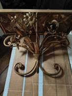 gouden Hollywood Regency.., Antiek en Kunst, Antiek | Kandelaars, Ophalen of Verzenden