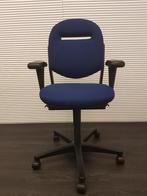 Bureaustoel Ahrend 220 blauw, Ophalen, Gebruikt, Blauw, Bureaustoel