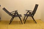 2 stuks inklapbare tuinstoelen 46205, Ophalen of Verzenden, Gebruikt, Kunststof