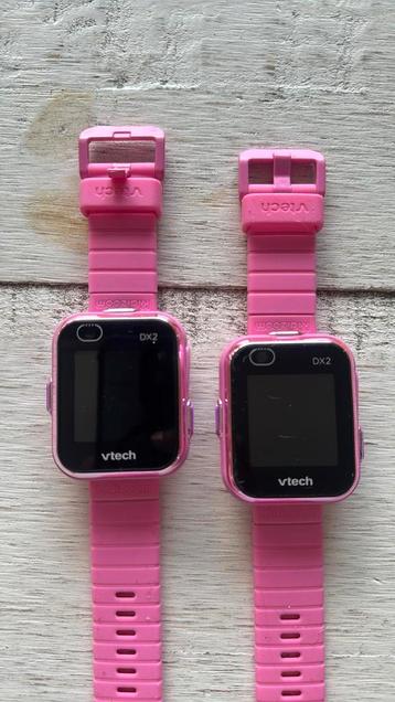 2x VTech Kidizoom DX2 Smartwatch Roze beschikbaar voor biedingen