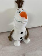 Knuffel olaf frozen ong 40 cm, Kinderen en Baby's, Speelgoed | Knuffels en Pluche, Ophalen of Verzenden, Zo goed als nieuw, Overige typen