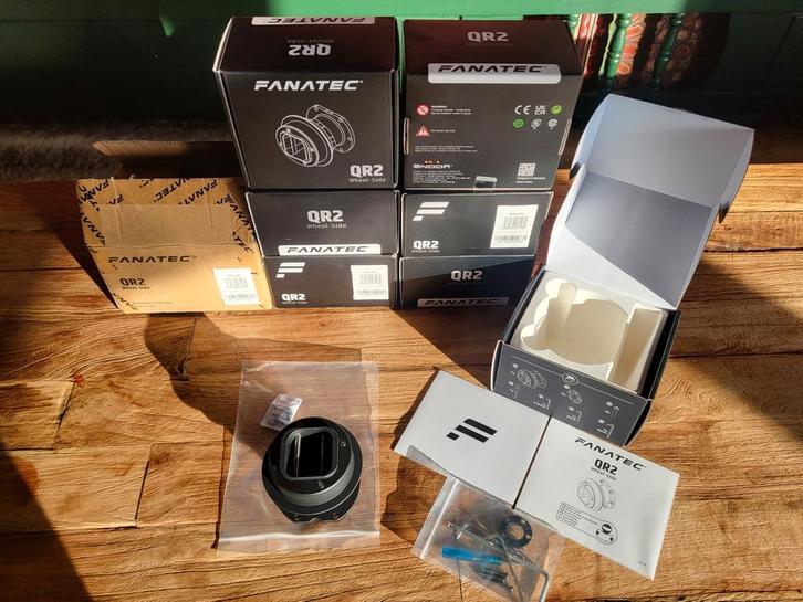 Fanatec QR2 Wheelside Quickrelease Adapter, Computers en Software, Joysticks, Zo goed als nieuw, Ophalen of Verzenden