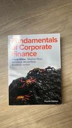 Fundamentals of Corporate Finance - David Hillier, Boeken, Studieboeken en Cursussen, Ophalen of Verzenden, Beta, Zo goed als nieuw