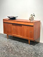 Vintage Midcentury Dressoir in Teak, Ophalen of Verzenden, Zo goed als nieuw, 25 tot 50 cm