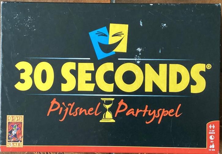 30 Seconds Partyspel – Zo goed als nieuw, Hobby en Vrije tijd, Gezelschapsspellen | Bordspellen, Zo goed als nieuw, Ophalen of Verzenden