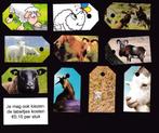 0034) geiten, bokken, schapen labeltje(s), 15 cent per stuk, Ophalen of Verzenden, Zo goed als nieuw