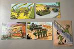 5 ansichten humor militairen leger, Verzamelen, Ansichtkaarten | Themakaarten, Ophalen of Verzenden, Gelopen, Ambachten of Beroep