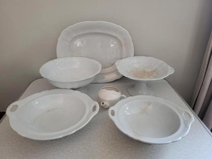 Petrus Regout Wellington Schalen Set, Antiek en Kunst, Antiek | Keramiek en Aardewerk, Ophalen of Verzenden