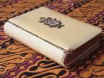 Mooie complete oude Engelse bijbel met zilver uit 1927., Antiek en Kunst, Ophalen of Verzenden