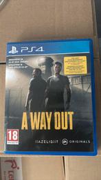 A Way Out (PS4), Vanaf 18 jaar, Verzenden, 1 speler, Zo goed als nieuw