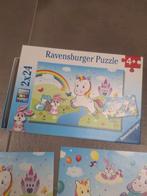 Ravensburger Eenhoorn Puzzel 2x24 Stukjes, Ophalen, 10 tot 50 stukjes, Zo goed als nieuw, 4 tot 6 jaar