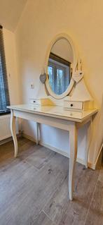 IKEA HEMNES toilettafel met spiegel , Ophalen, Zo goed als nieuw, Minder dan 100 cm