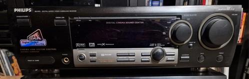 Philips FR 975 versterker receiver home cinema, Audio, Tv en Foto, Versterkers en Receivers, Zo goed als nieuw, 5.1, 60 tot 120 watt
